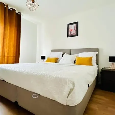 Chic Design Et Securise Avec Parking, Proche Paris I Cdg Apartment